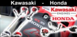 banner Kawasaki Honda
